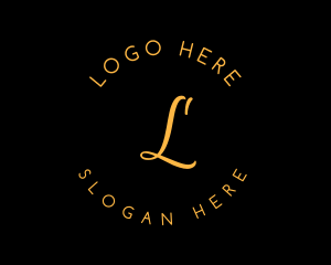 Luxurious Boutique Lettermark logo design