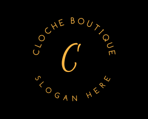 Luxurious Boutique Brand logo design