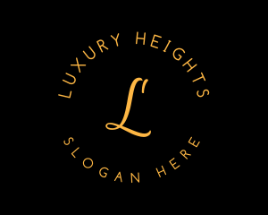 Luxurious Boutique Brand logo design