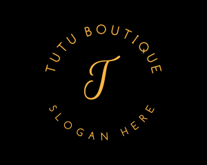 Luxurious Boutique Brand logo design