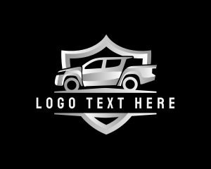 Shield Car Pickup Logo