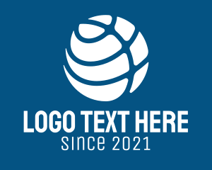 International - Globe Leaf Organization logo design