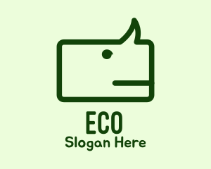 Green Rhino Chat Logo