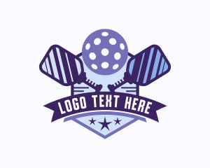 Team - Pickleball Championship Team logo design