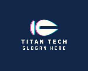 Cyber Tech App logo design