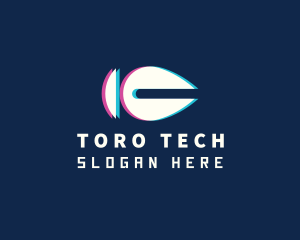 Cyber Tech App logo design