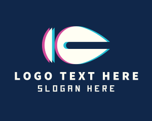 Glitch - Digital Glitch Software logo design
