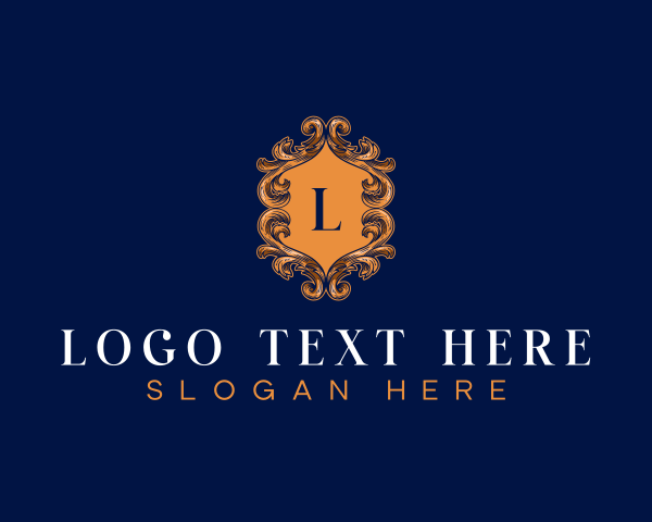 High End - Royal Elegant Crest logo design