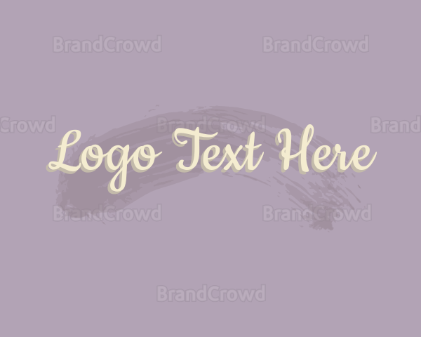 Classy Feminine Script Logo