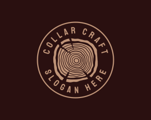 Hipster Timber Wood  logo design