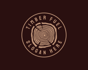 Hipster Timber Wood  logo design