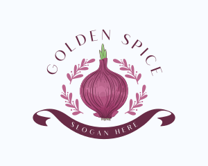 Natural Onion Spice logo design