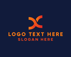 Business - Modern Business Letter X logo design