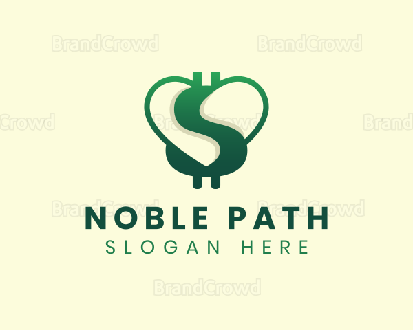 Dollar Heart Savings Logo