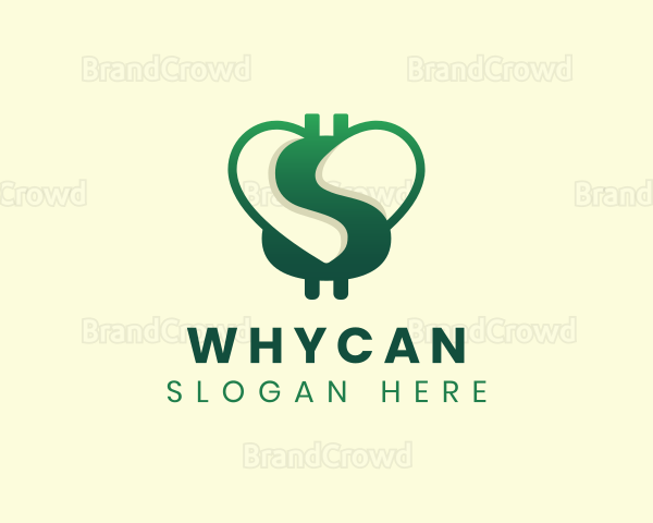 Dollar Heart Savings Logo