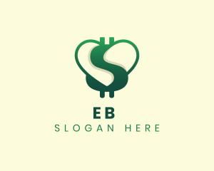 Dollar Heart Savings Logo