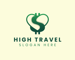 Dollar Heart Savings Logo