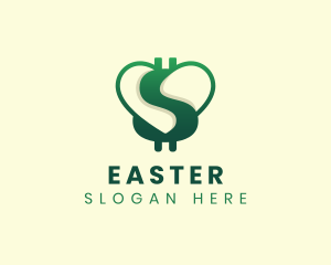 Savings - Dollar Heart Savings logo design