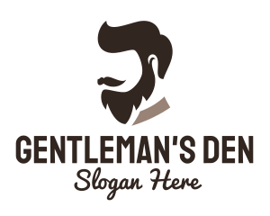 Male Hair Grooming logo design