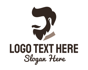 Male Hair Grooming Logo