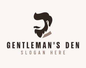 Male Hair Grooming logo design