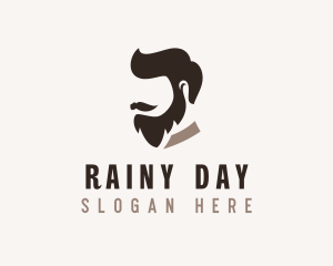 Male Hair Grooming logo design