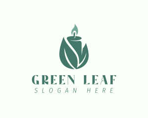 Eco Light Candle logo design