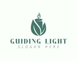 Eco Light Candle logo design