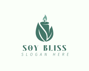 Eco Light Candle logo design