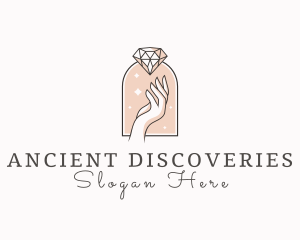 Feminine Gemstone Accessories logo design