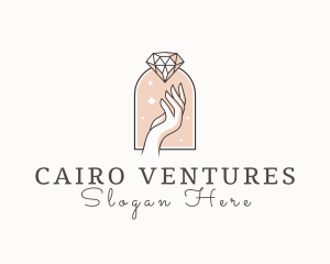 Feminine Gemstone Accessories logo design