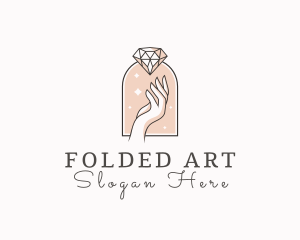 Feminine Gemstone Accessories logo design