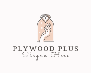 Feminine Gemstone Accessories logo design