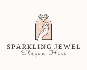 Feminine Gemstone Accessories logo design