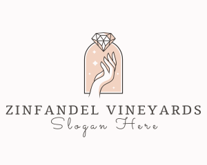 Feminine Gemstone Accessories logo design