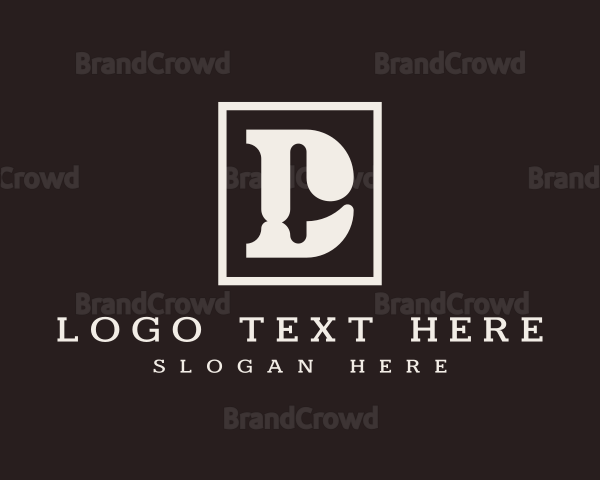Marketing Consultancy Business Letter D Logo