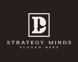 Consultancy - Marketing Consultancy Business Letter D logo design