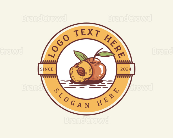 Organic Homegrown Apricot Logo