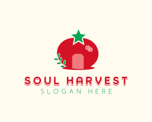 Star Tomato House logo design