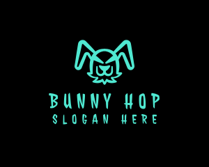 Evil Bunny Gamer logo design