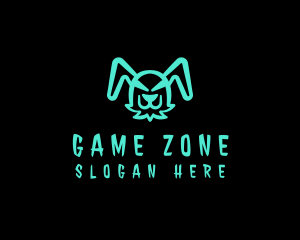 Evil Bunny Gamer logo design