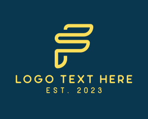 Typography - Business Agency Letter F logo design