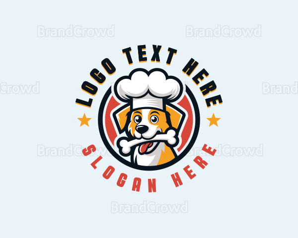 Pet Chef Dog Logo