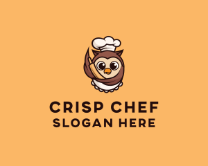 Owl Chef Bake logo design