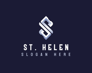 Modern Company Letter S logo design