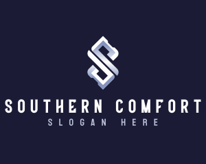 Modern Company Letter S logo design