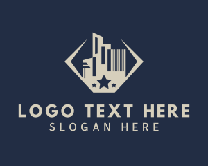 Office Space - Building Office Space logo design
