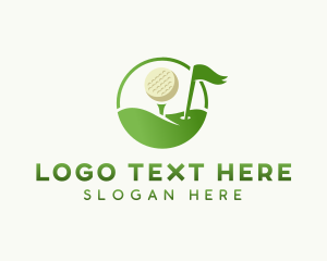 Golfing - Sports Golf Tournament logo design