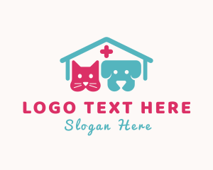 Doggo - Medical Cat Dog Veterinary logo design