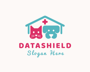 Medical Cat Dog Veterinary Logo